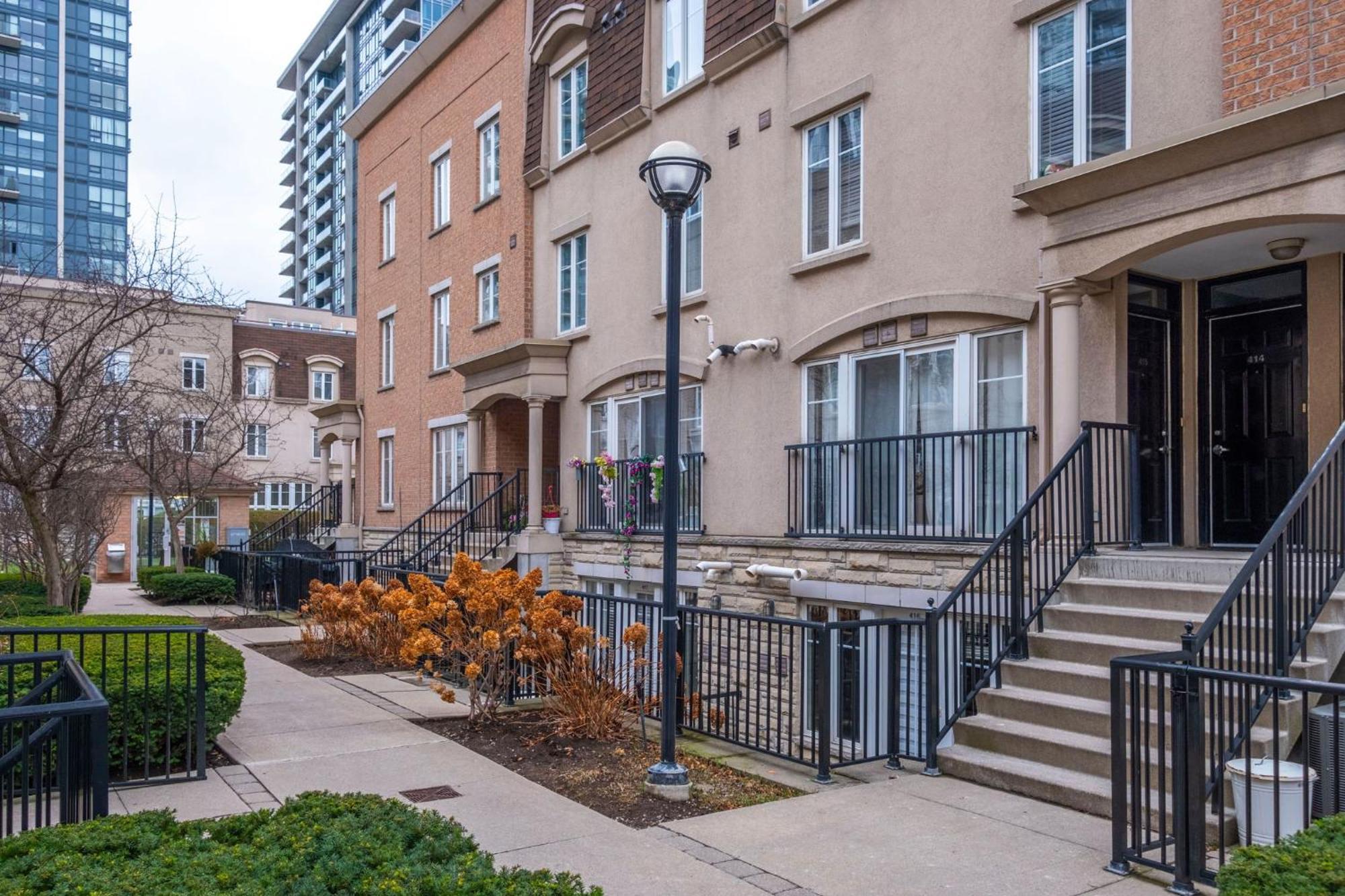 Liberty Village Townhouse Toronto Eksteriør billede