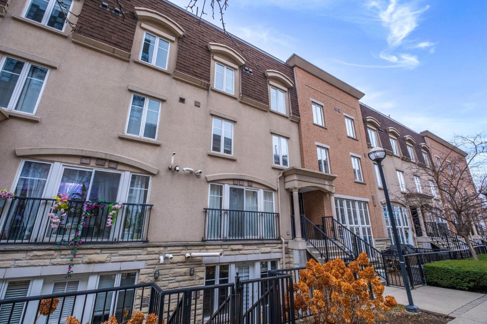 Liberty Village Townhouse Toronto Eksteriør billede