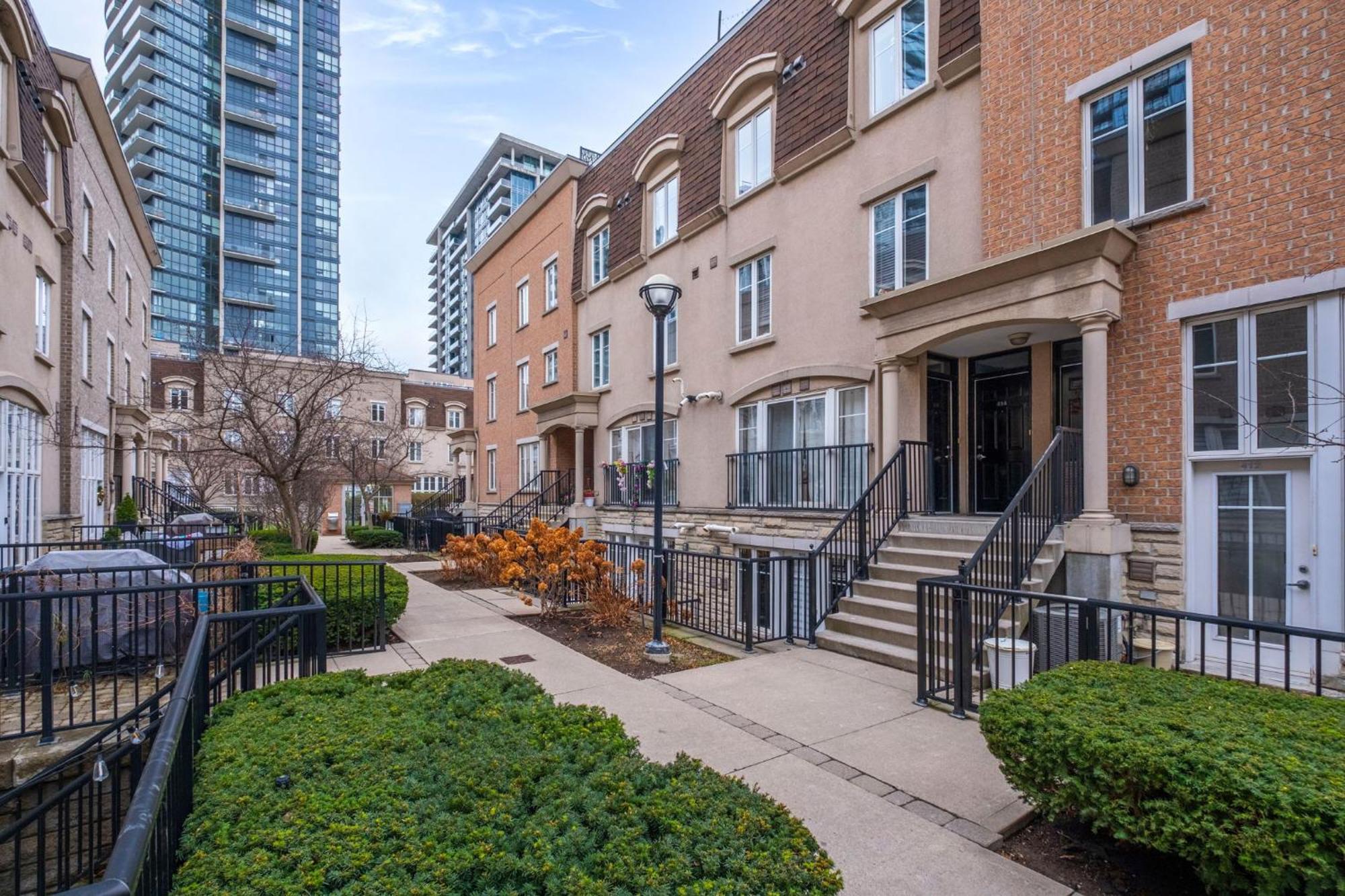 Liberty Village Townhouse Toronto Eksteriør billede