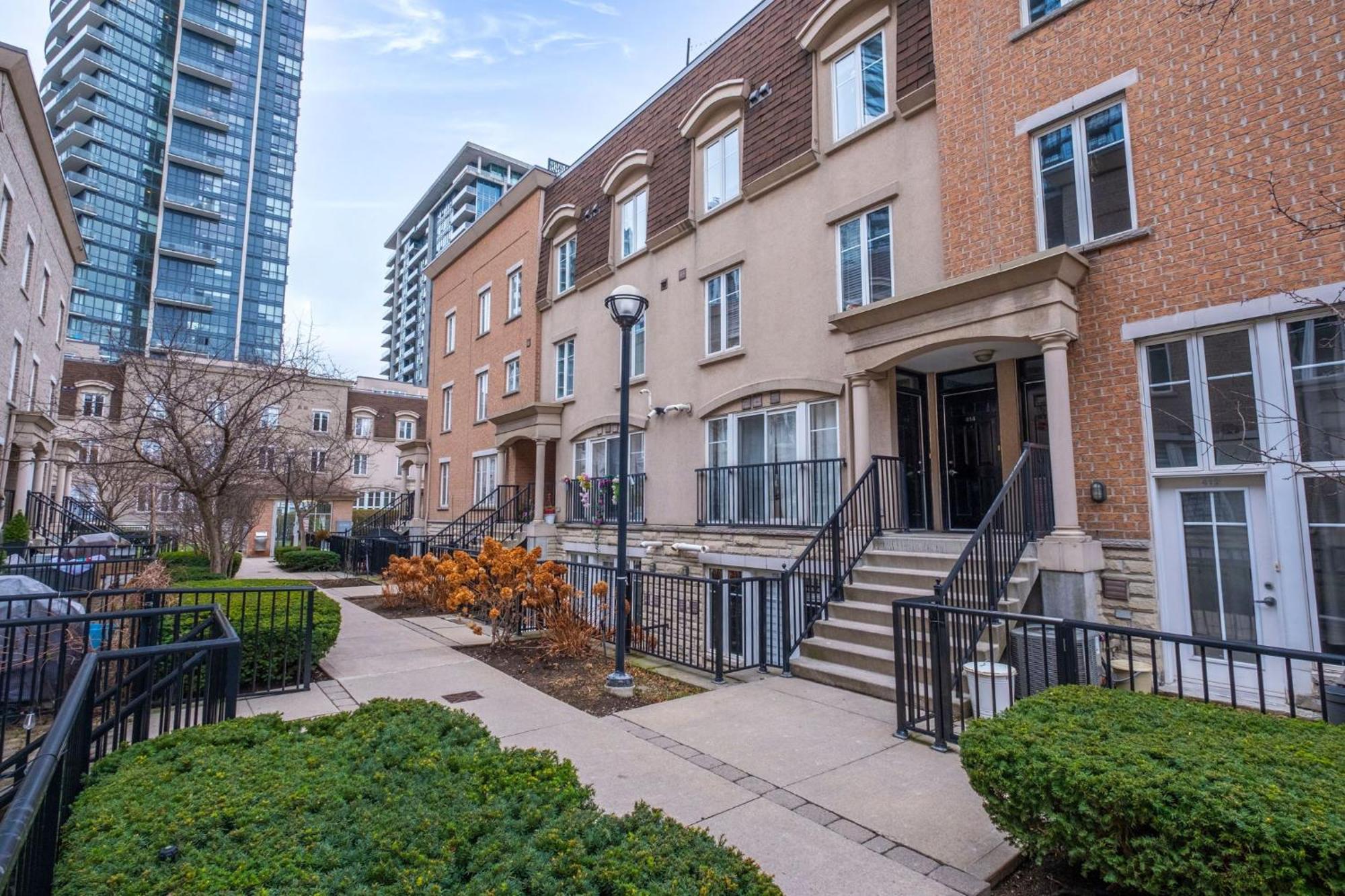 Liberty Village Townhouse Toronto Eksteriør billede